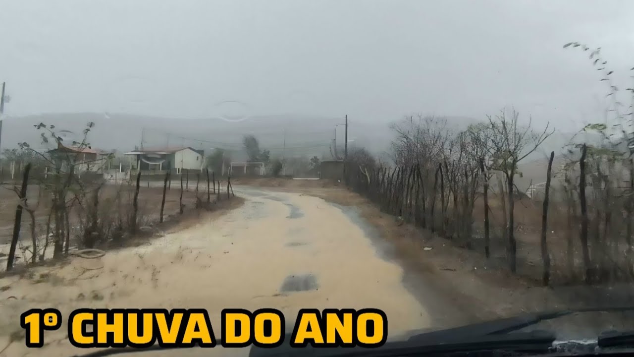 1° CHUVA DE 2026 NESSA REGIÃO 07/02/2026 