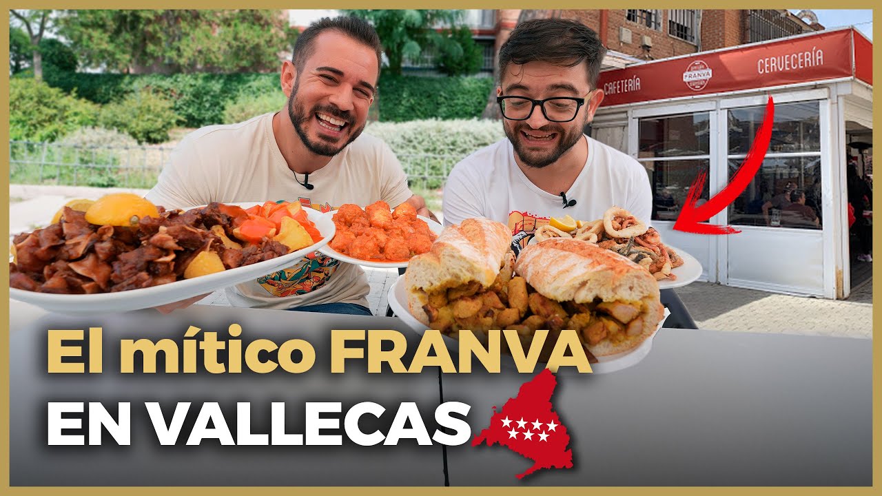 EL FAMOSO BAR de RACIONES GIGANTES XXL en VALLECAS MADRID con COCITUBER