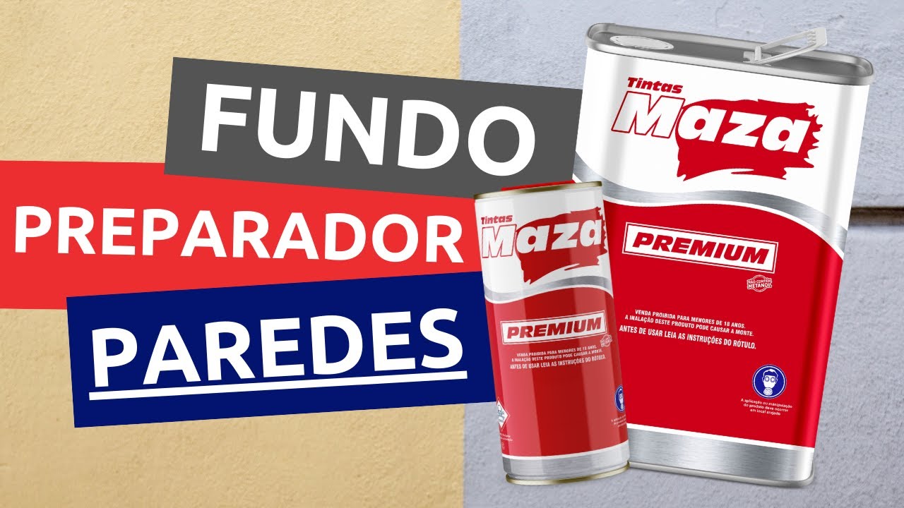 FUNDO PREPARADOR (BASE SOLVENTE) - Tintas Maza
