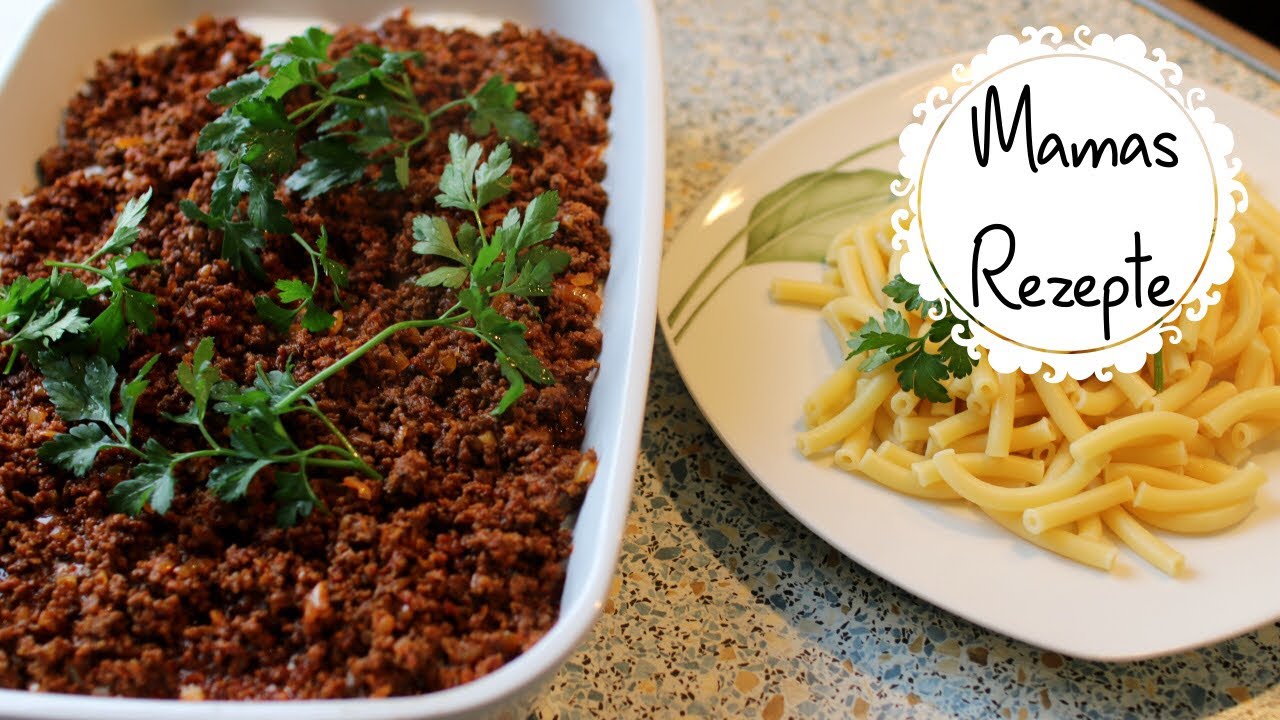MAMAS REZEPTE | Blumenkohl mit Hackfleischsauce | Filiz