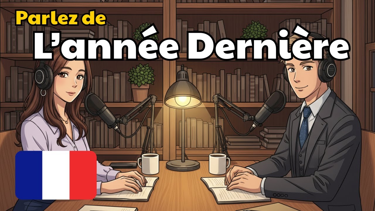 Comment parler de l’année dernière en français | Podcast français pour améliorer l’aisance à l’oral