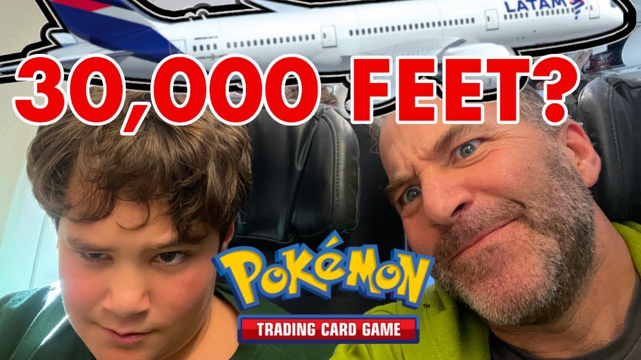 Opening Shiny Treasure ex at 30,000 feet!