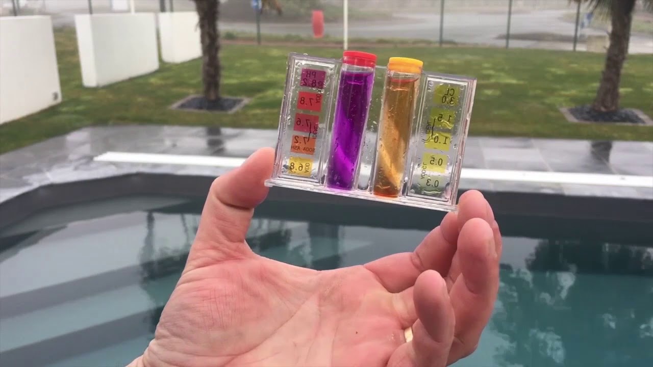 Estivage : l'analyse du pH et du Chlore 2 l Tutos Caron Piscines