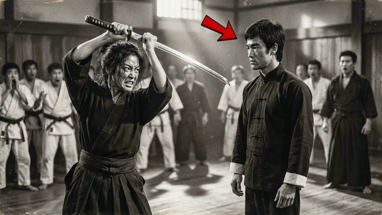 Maestra Samurái Atacó con Katana Real: 