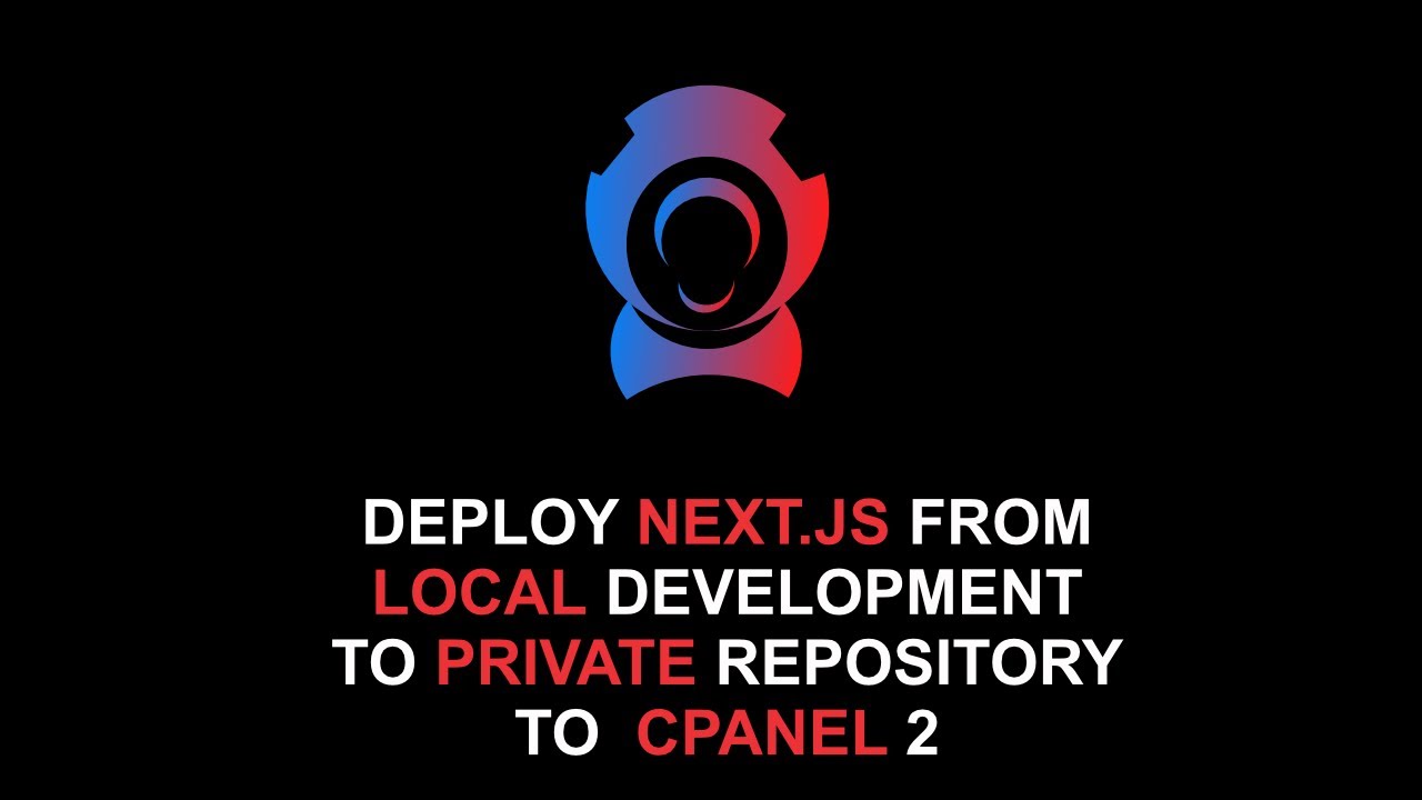 Deploy Nextjs from local to git to cpanel 2