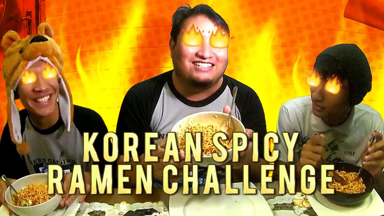SUSU MEMANGGIL! | Korean Spicy Ramen Challenge (Panda, Danial & Imran)