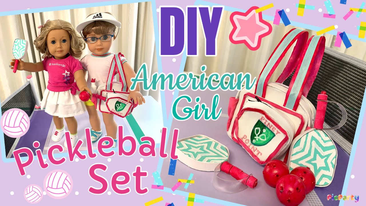 DIY American Girl doll 🎾Pickleball Set🎾