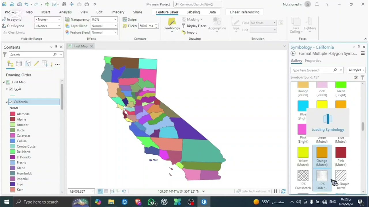 13_ الترميز Symbology وطرق عرض البيانات في ArcGIS Pro | المحاضرة 13 من دورة ArcGIS Pro |