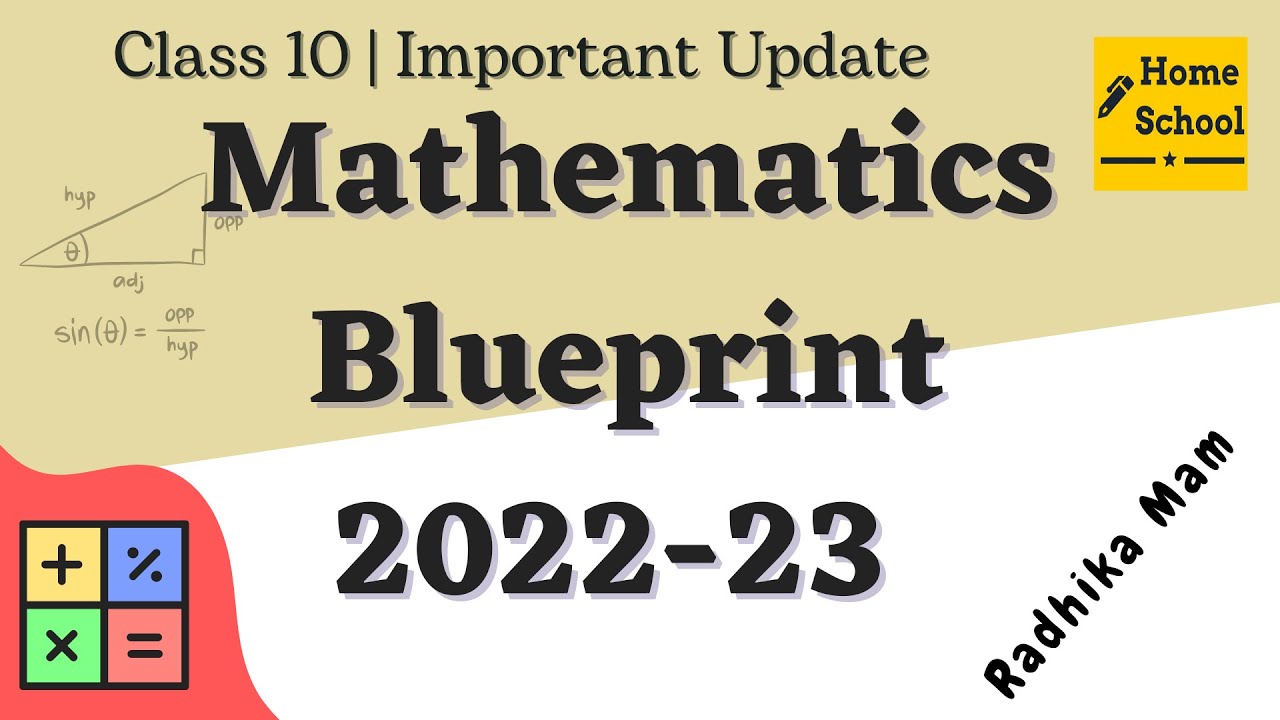 SSSLC Mathematics BluePrint(2022 - 23)