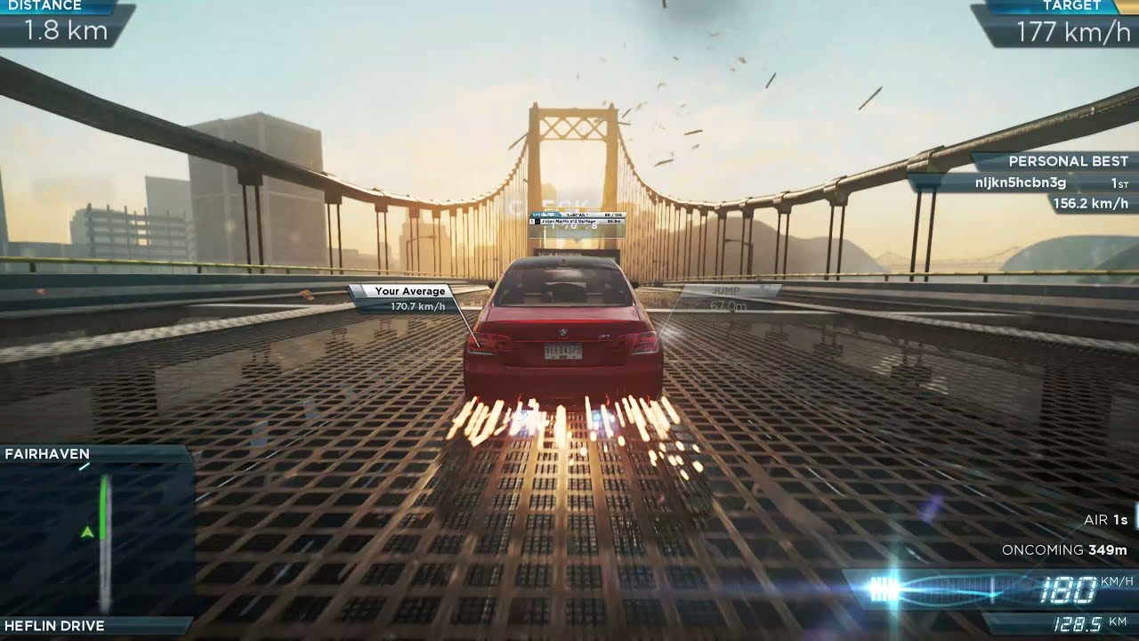 Need for Speed Most Wanted - BMW M3 Coupe Race & Escape From The Police In Good Position Of Result.