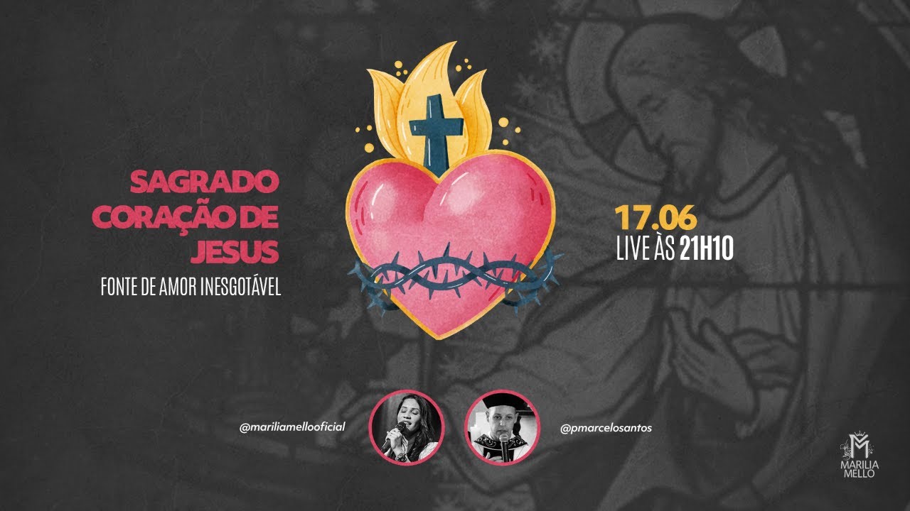 NOITE DEVOCIONAL AO SAGRADO CORA&Ccedil;&Atilde;O DE JESUS