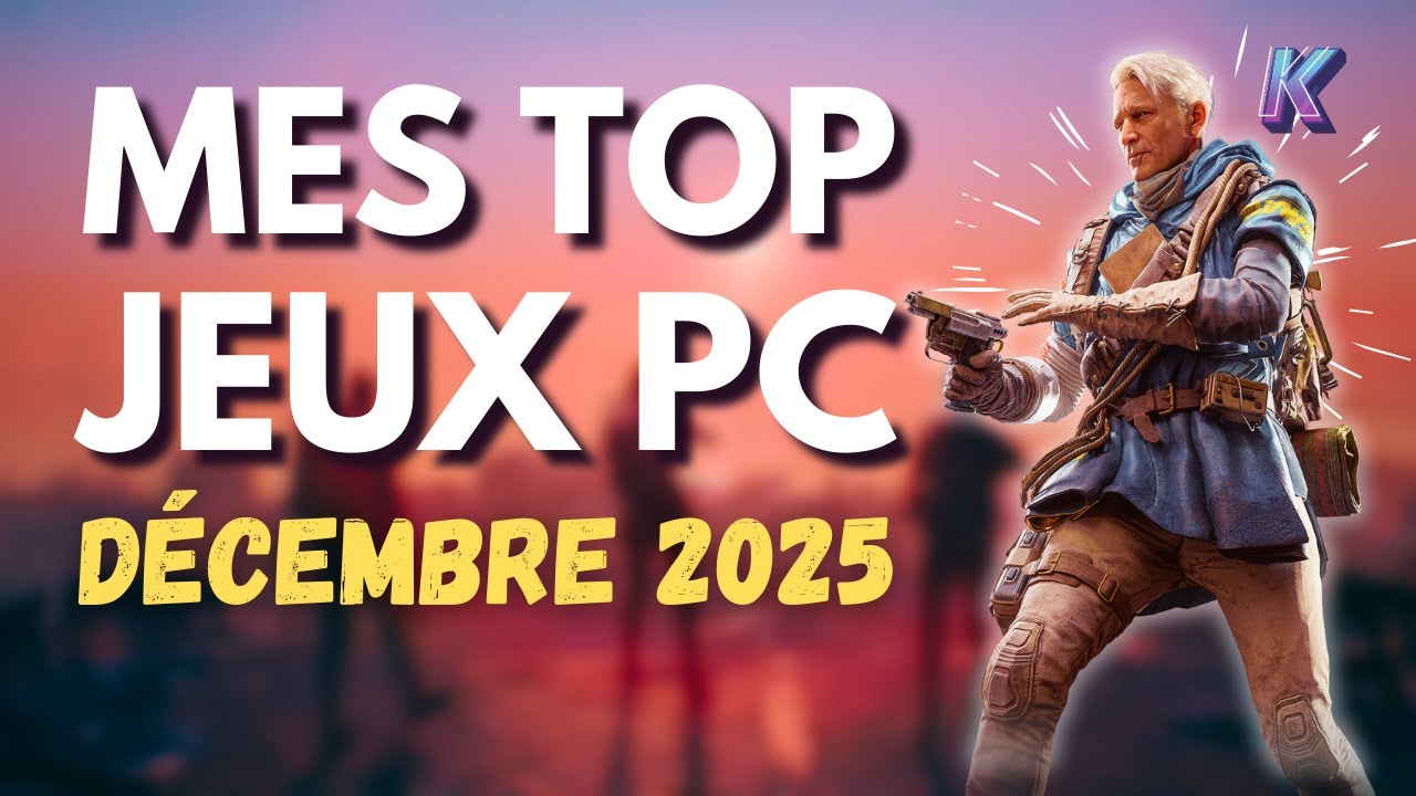 MES TOP JEUX PC 😍 D&Eacute;CEMBRE 2025 (MMO, FPS & Extraction Shooter)