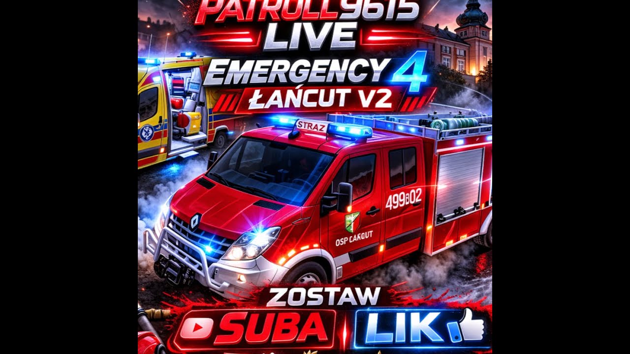 👮‍♂️🚨Dyspozytornia Łańcut v2 – Emergency 4🔥🚒