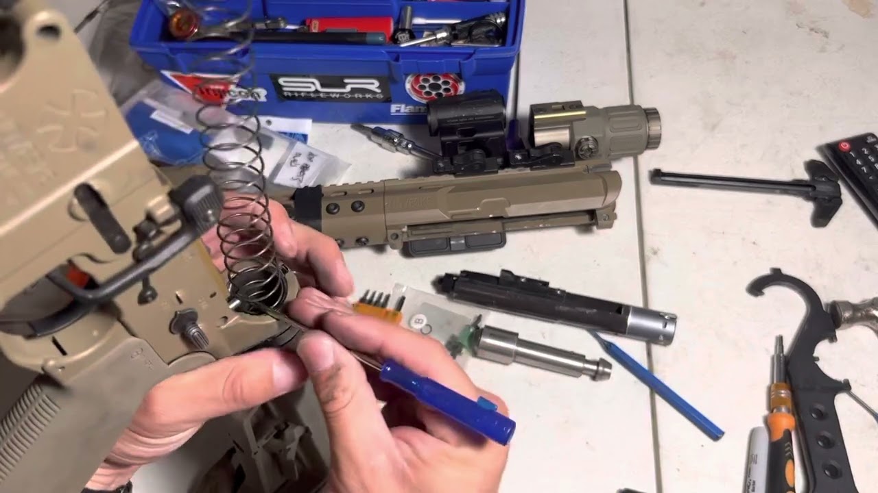 Tokyo Marui MWS: Buffer System Tuning (Bolt Overtravel Check)