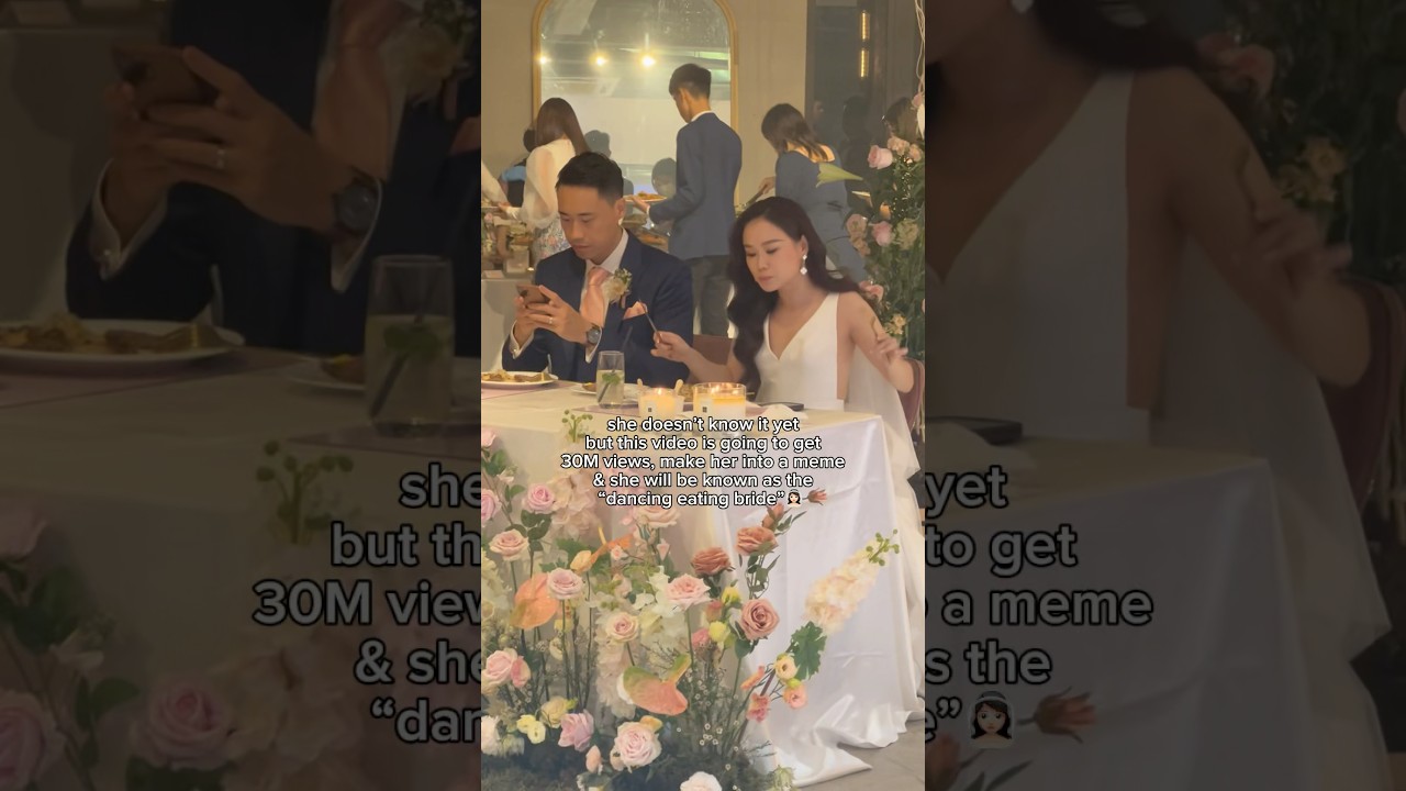 3 years later, are you still wondering what was the groom doing on his phone on his wedding day? 😂