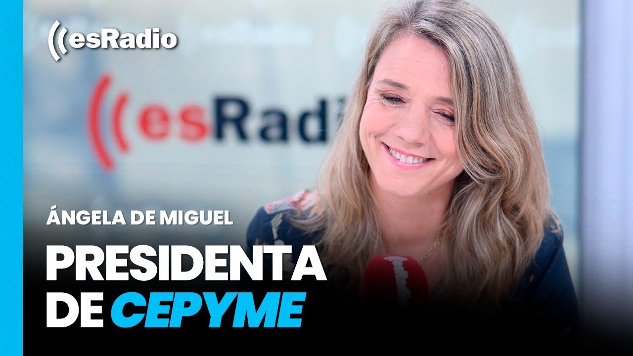 Jiménez Losantos entrevista a Ángela de Miguel, presidenta de CEPYME