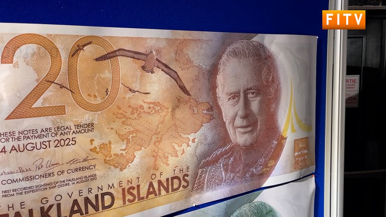 Falkland Islands launch new bank notes