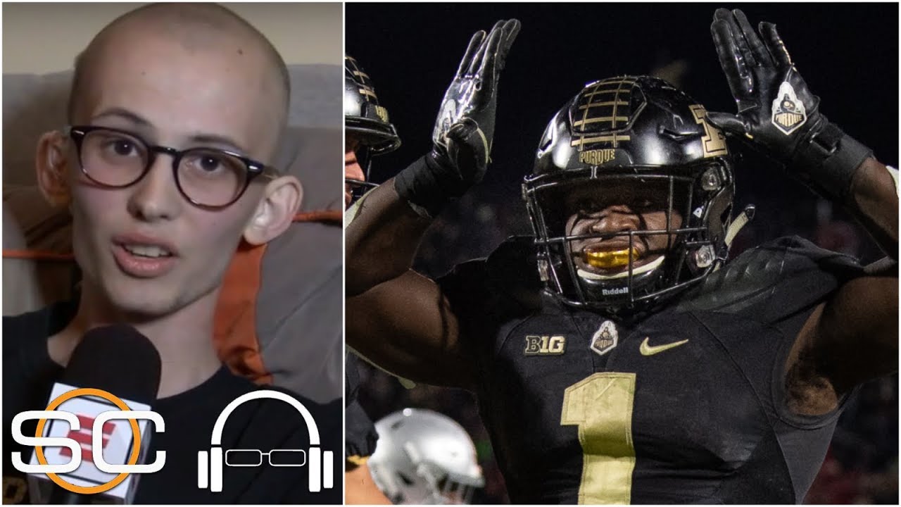 Purdue superfan Tyler Trent joins SVP to talk Ohio State win, Stuart Scott's influence | SC with SVP