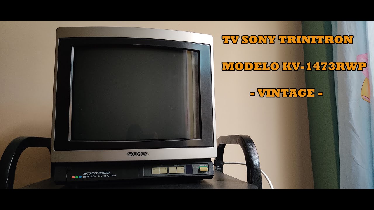 TV SONY TRINITRON KV-1473RWP VINTAGE (LEYENDA VIVIENTE)