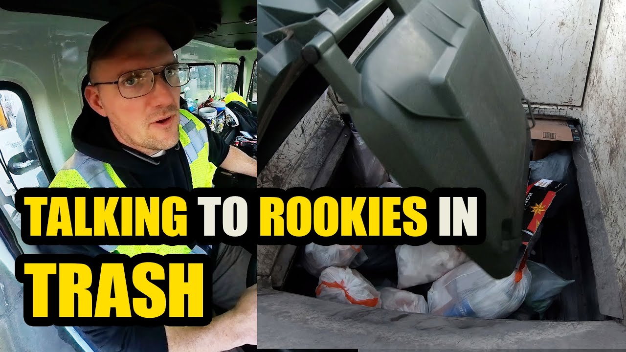 Advice to rookie garbage truck drivers