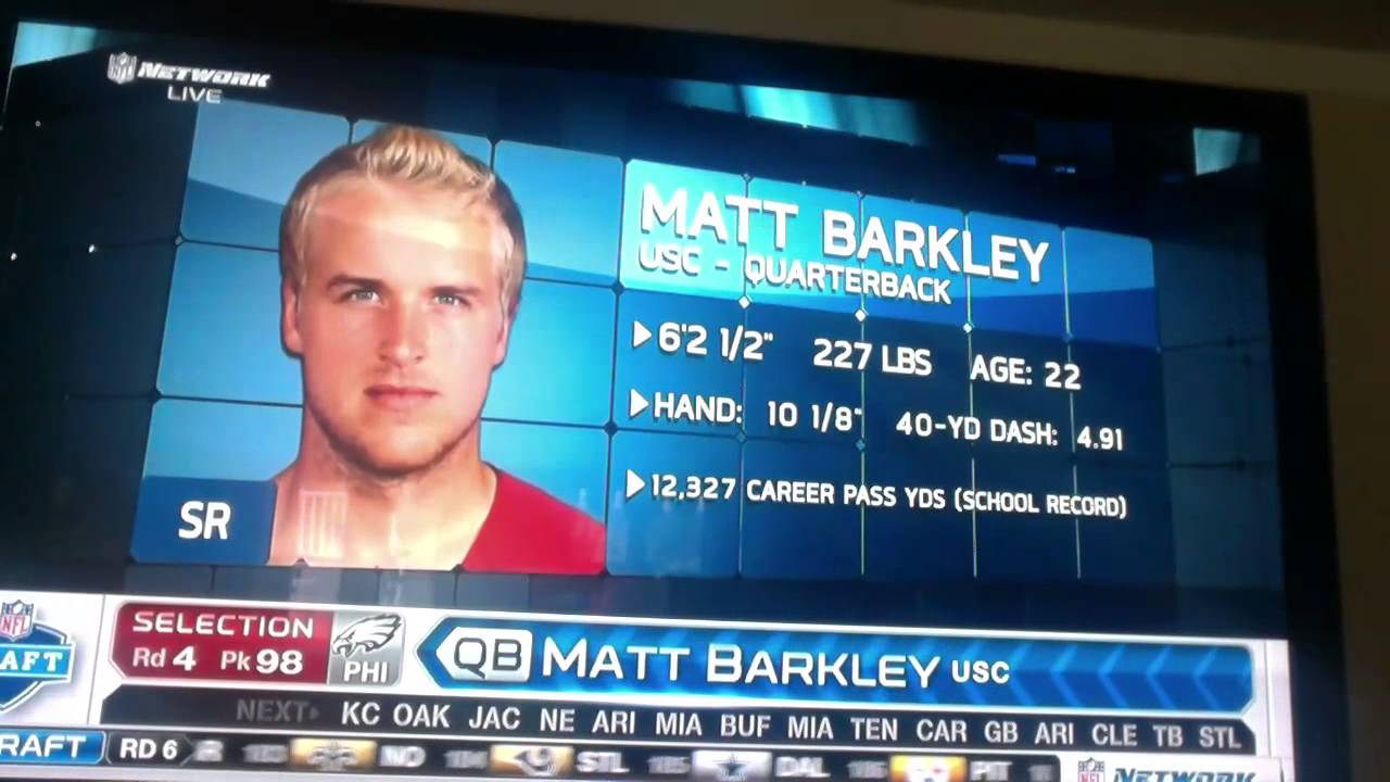 Eagles Draft Matt Barkley