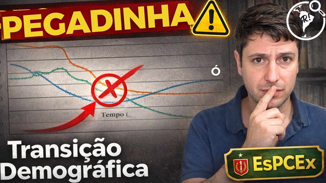 Transição Demográfica na EsPCEx identifique mortalidade, natalidade e crescimento vegetativo
