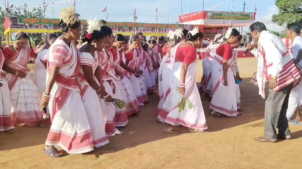  आदिवासी छात्र संघ रातू #करमा_गीत #करमा @SachinOraon-db1kw 