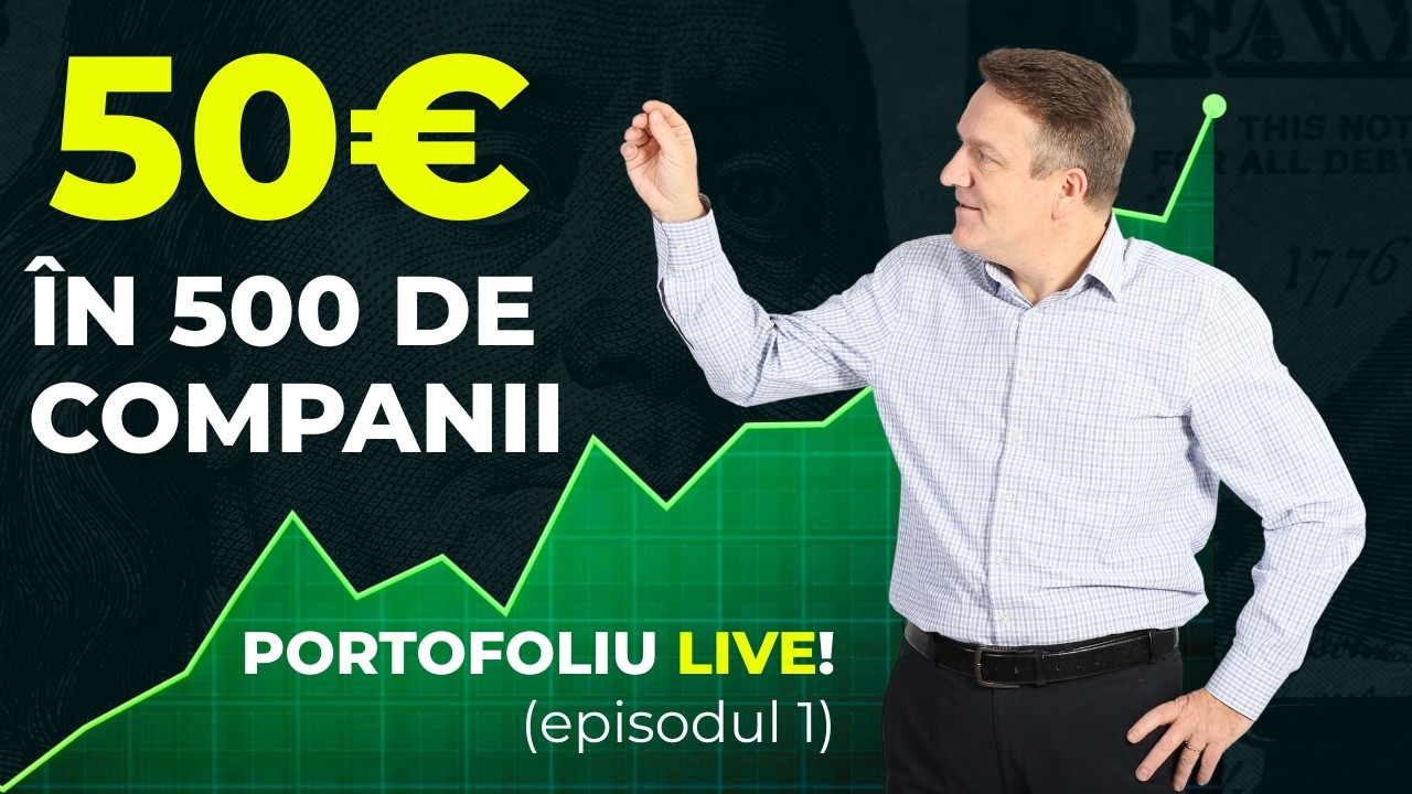 50€ într-un ETF | Cum construiesc un portofoliu live