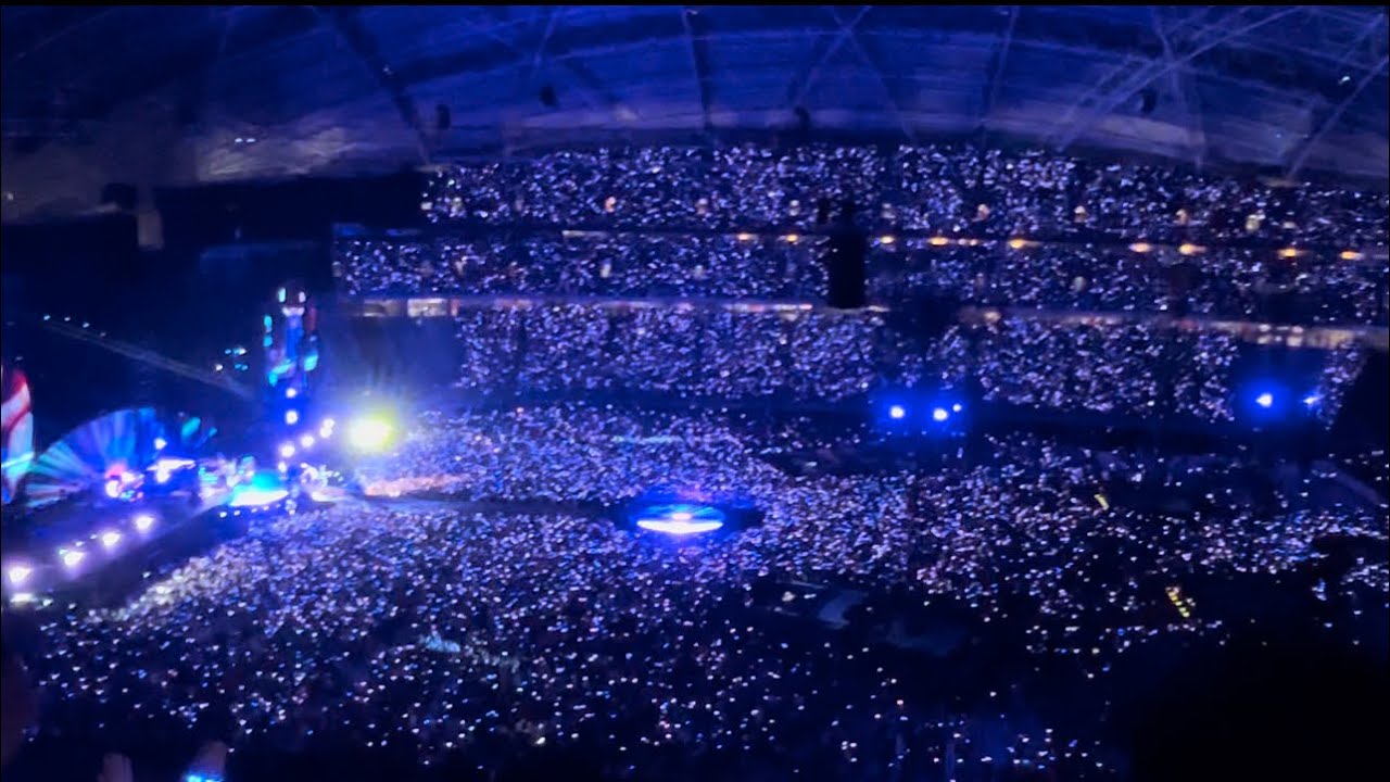 Coldplay - Music Of the Spheres Singapore 2024 “Sky Full of Stars” 27 Jan 2024