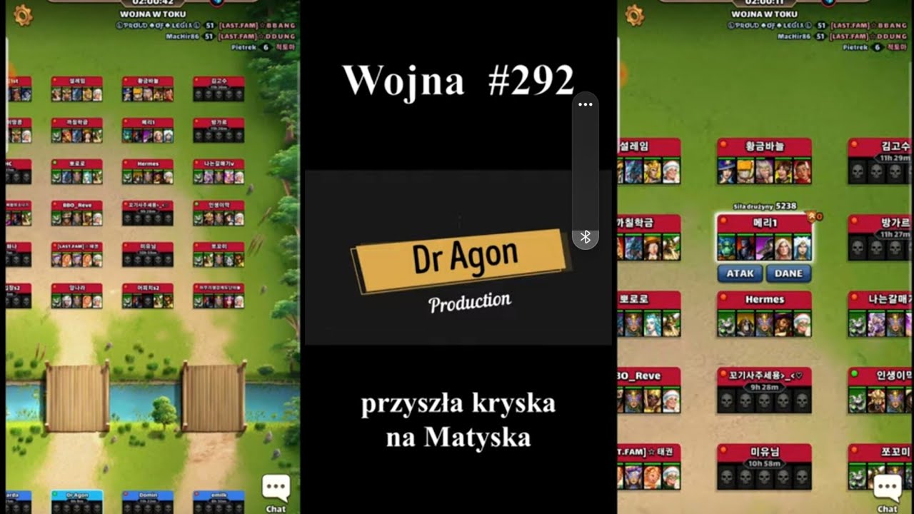 Wojna #292 - przyszła kryska na Matyska :-) - Empires & Puzzles by Dr Agon