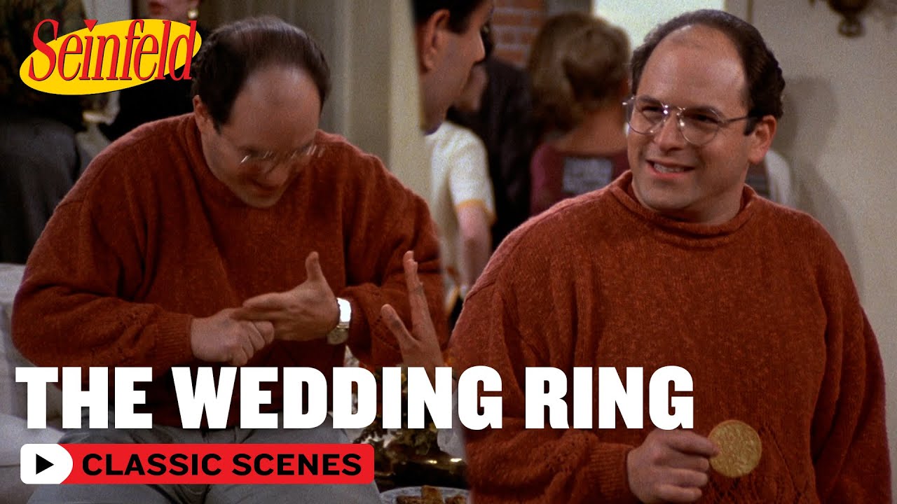 George Experiments With A Wedding Ring | The Apartment | Seinfeld