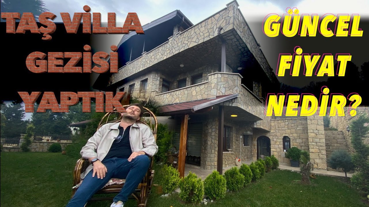 TAŞTAN VİLLA GEZDİK! | Bu villanın benzeri yok! | Kartepe’de yaşanır mı? | Villada yaşamak