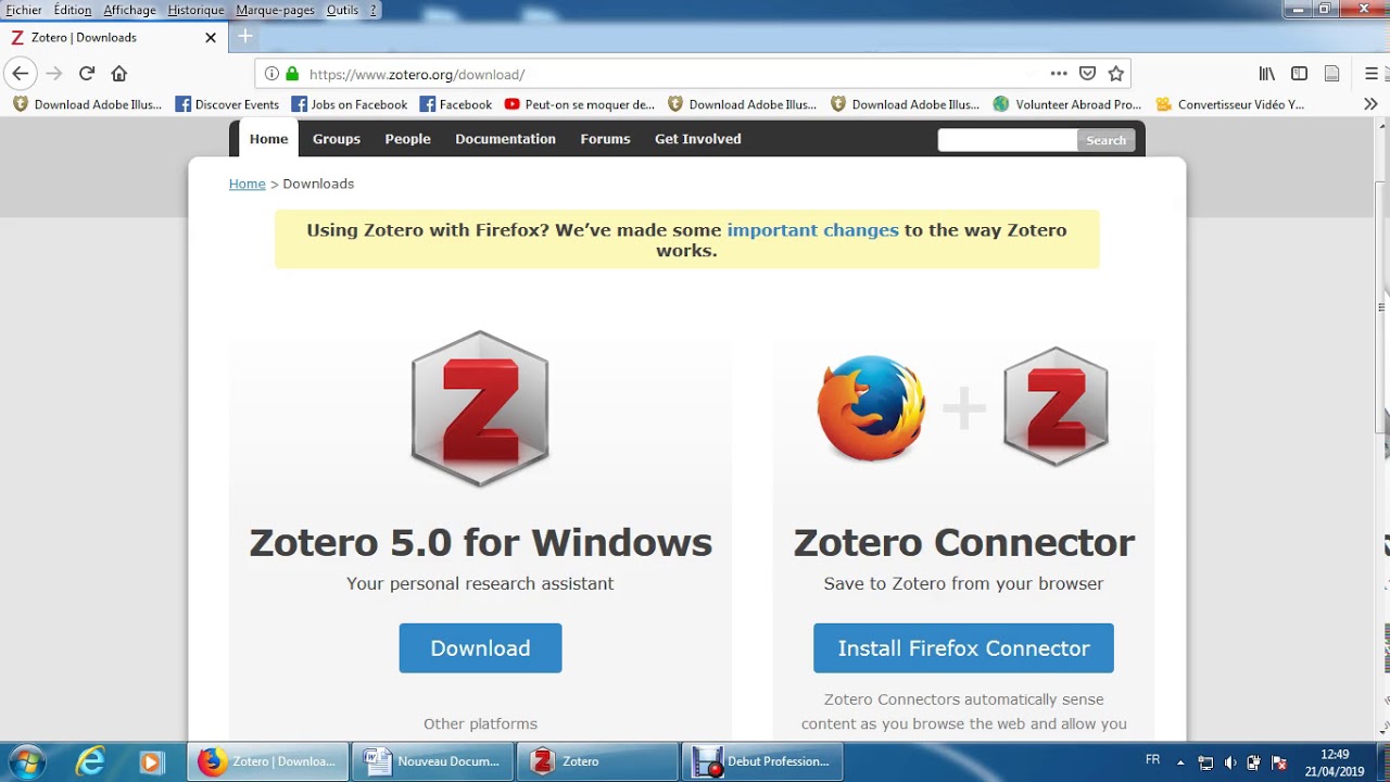 Tutoriel Zotero étape par étape: Comment citer les articles de ma thèse.