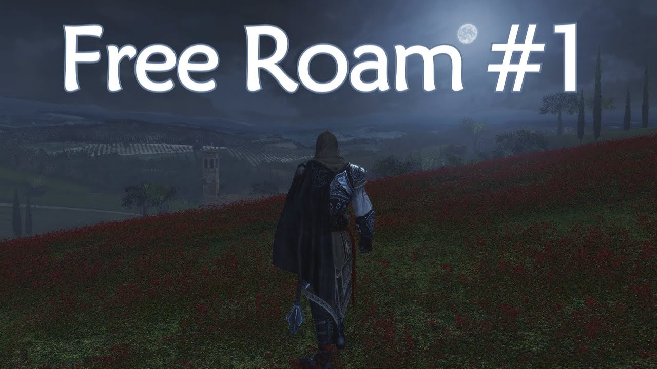 PS4 Assassin's Creed II Tuscany Free Roam #1