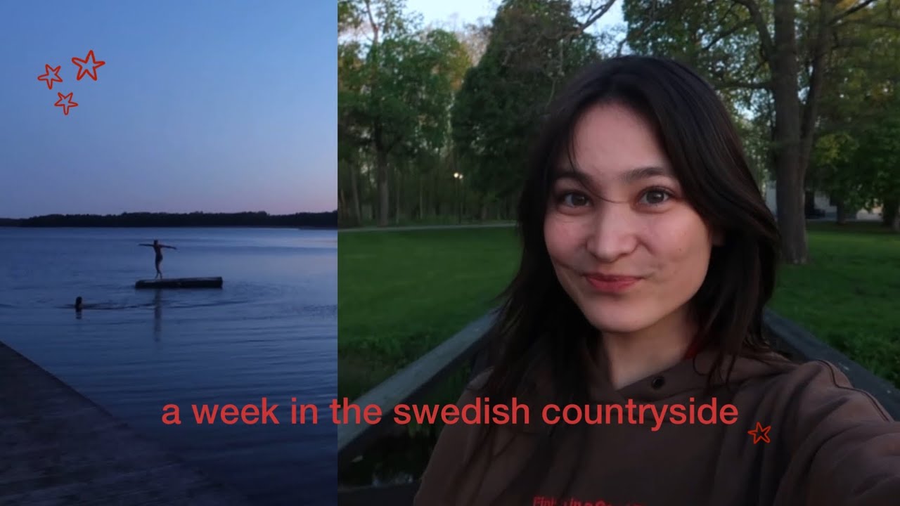 with 25 strangers in the swedish countryside ⭐️