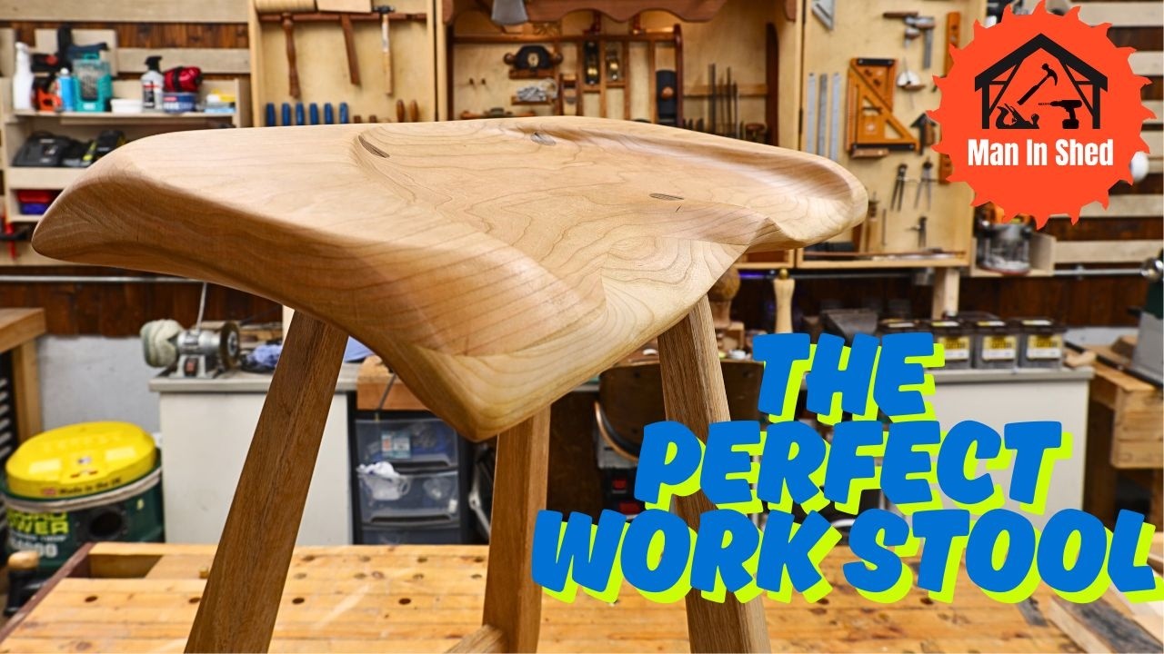 The Most Comfortable Stool You’ll Ever Build