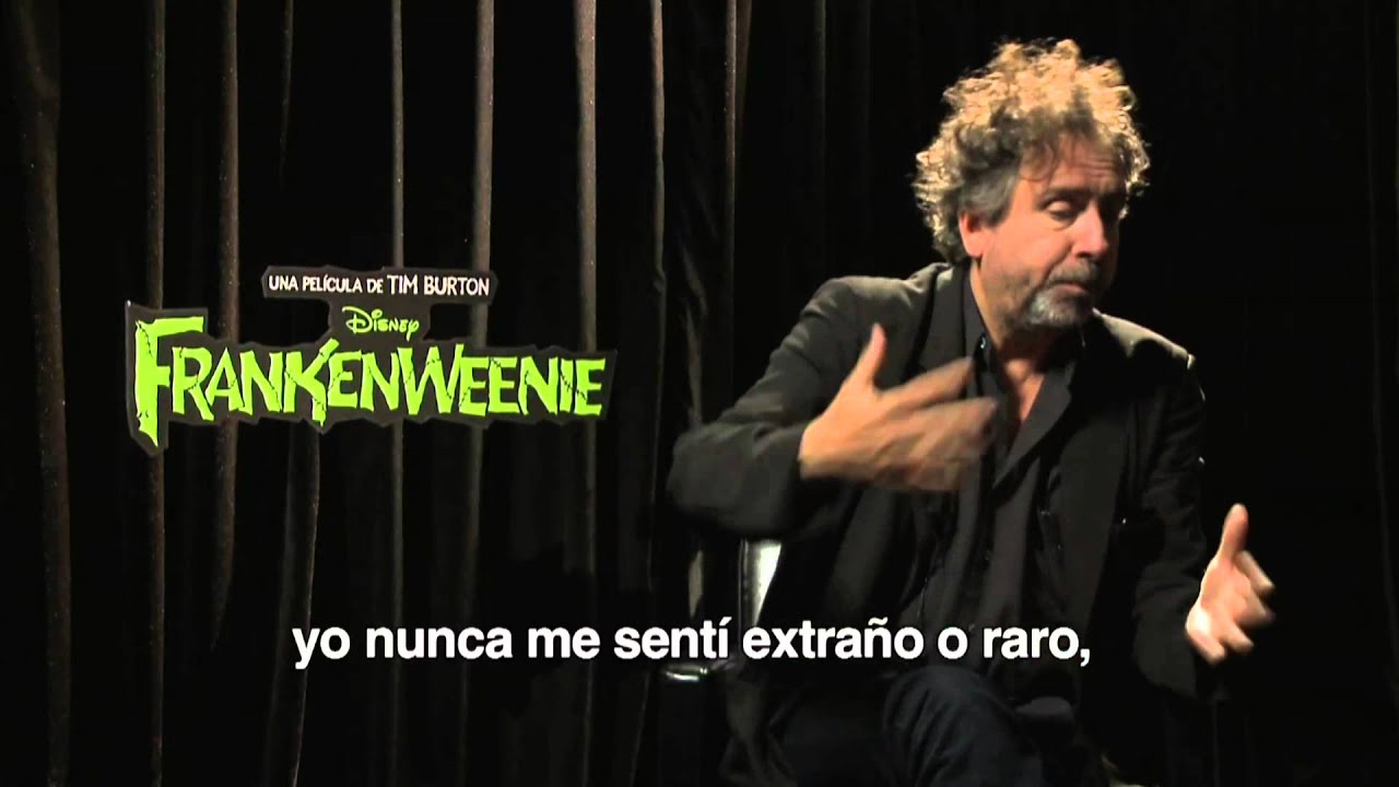 Tim Burton habla sobre Frankenweenie en entrevista con Alex Medela