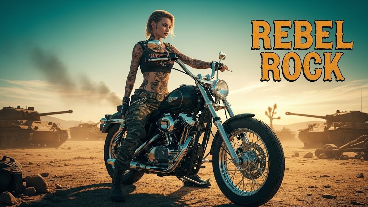 Heavy Outlaw Rock Riffs | Music for Rebels & Riders #HeavyRock #OutlawRock #GuitarDriven
