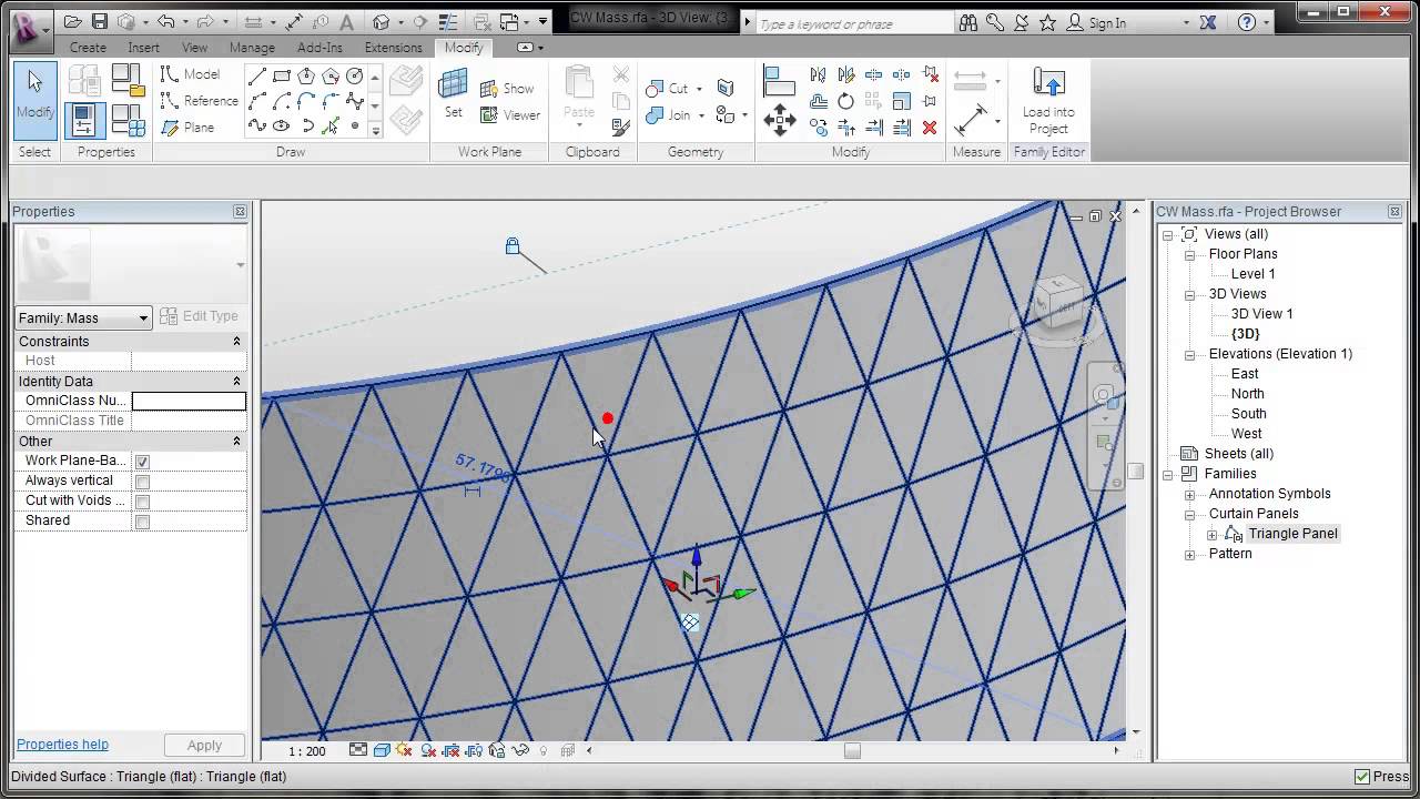 REVIT: Pattern Based Curtain Walls