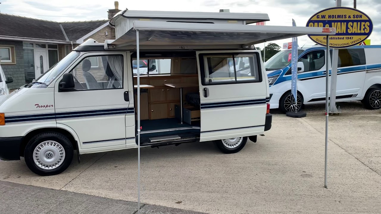 VOLKSWAGEN TRANSPORTER AUTO-SLEEPER **TROOPER MODEL**BEST AVAILABLE IN UK**