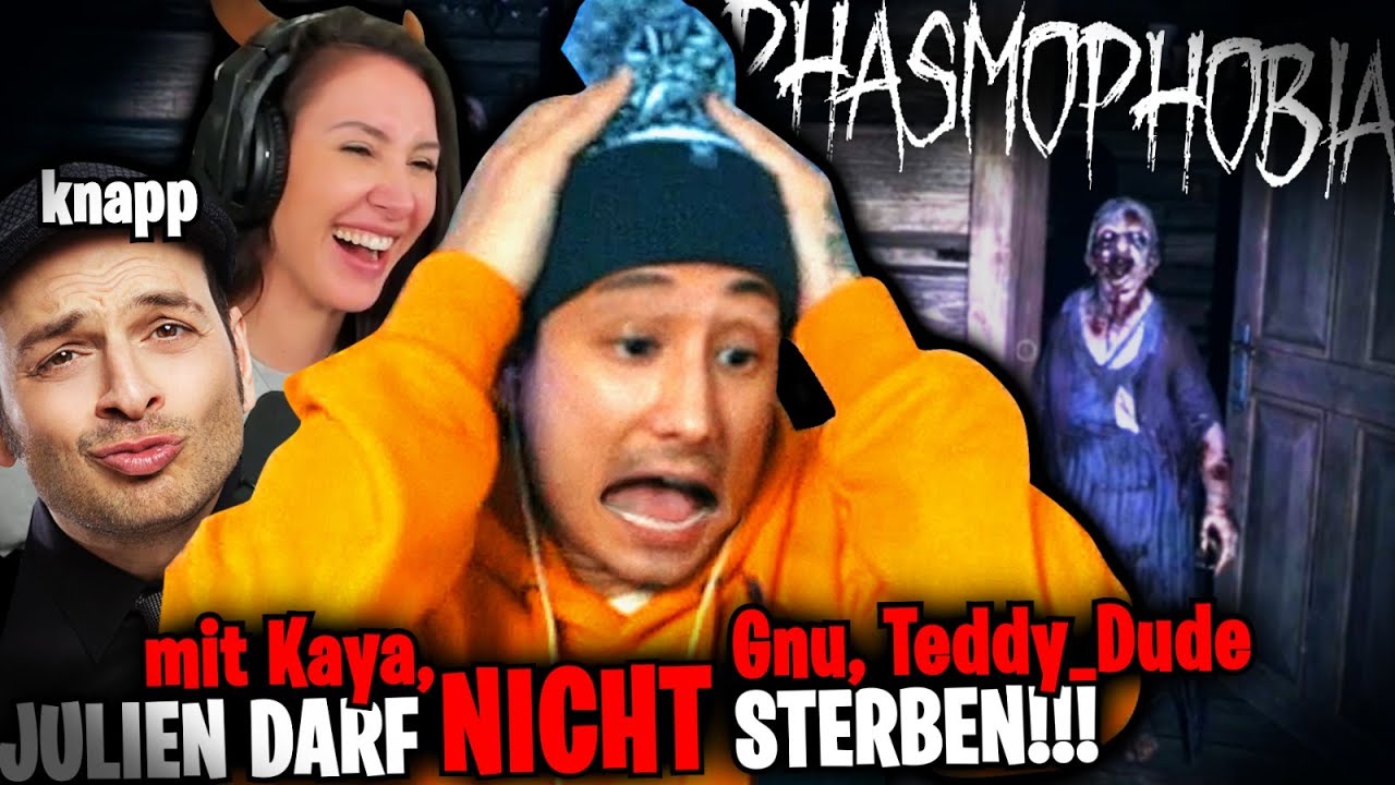 Was habe ich diesen Geistern getan? PHASMOPHOBIA mit GNU, KAYA YANAR, TEDDY_DUDE