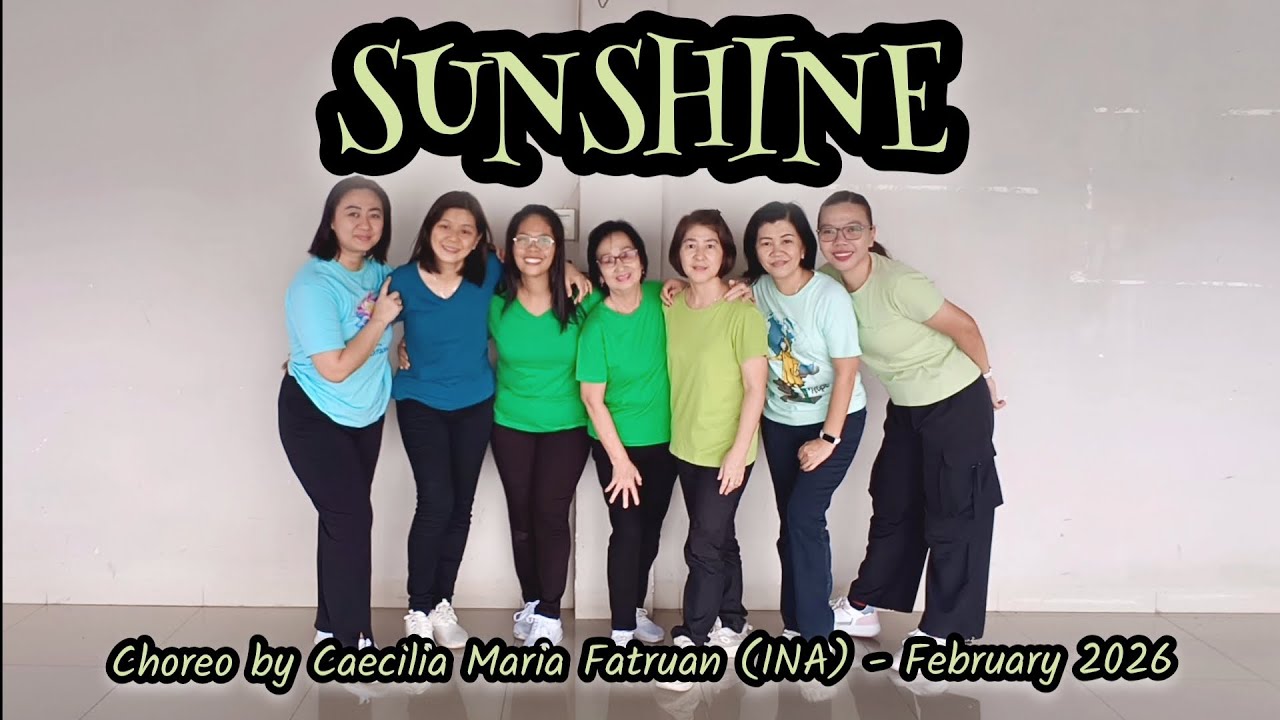 Sunshine Line Dance // Choreo by Caecilia Maria Fatruan (INA) - February 2026
