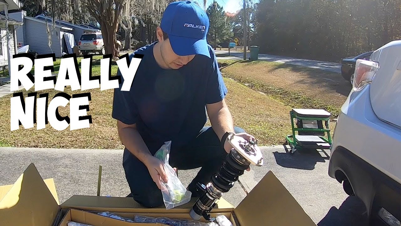 FRS FINALLY gets COILOVERS ( BC Racing )