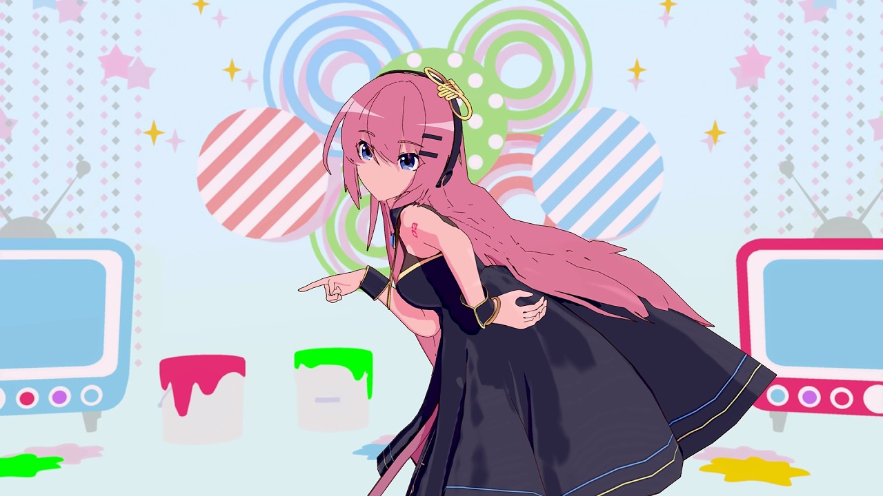 【MMD】どりーみんチュチュ / Sour式巡音ルカ #mmd #巡音ルカ #sour式