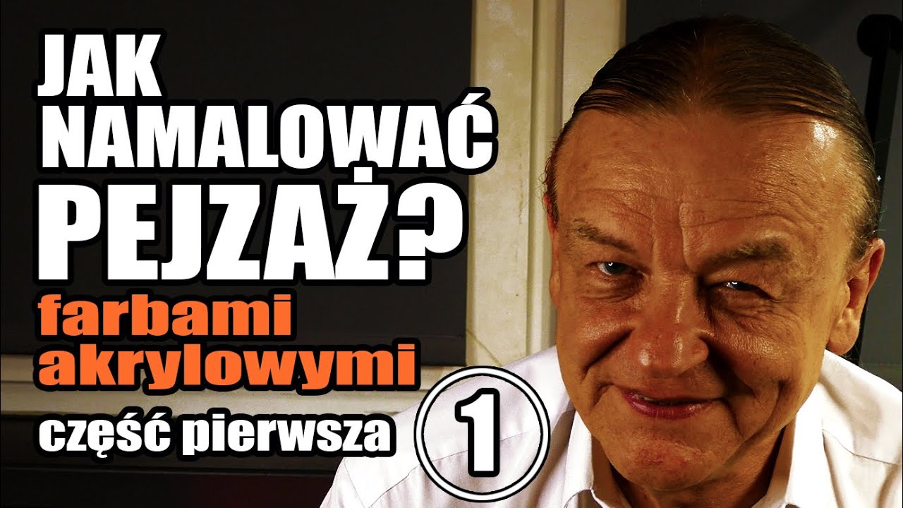 JAK NAMALOWAĆ PEJZAŻ FARBAMI AKRYLOWYMI? [#vlog859]