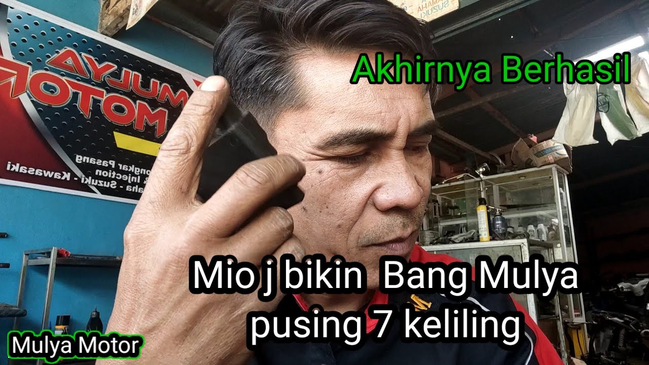 Mio j sempat buat pusing akhirnya normal kembali.