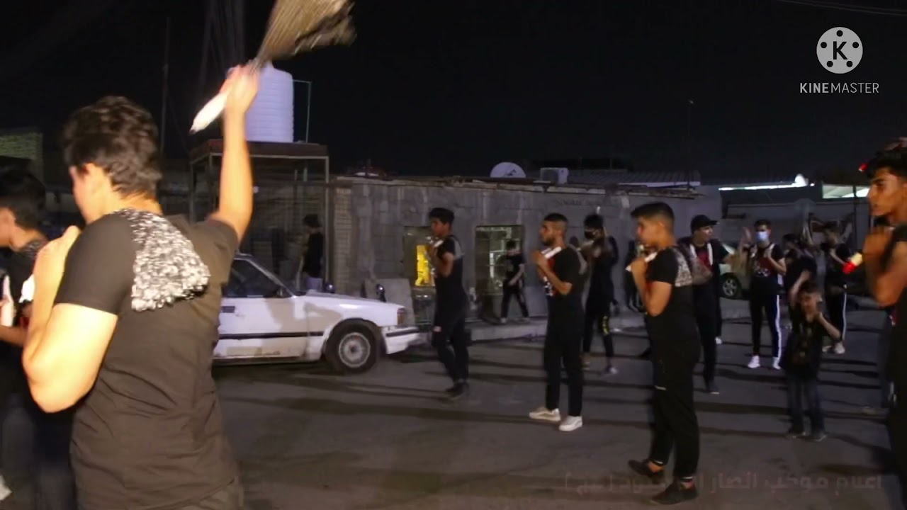 موكب انصار الموعود ( عج ) اليوم الاول محرم 2021 البصره نواب الضباط
