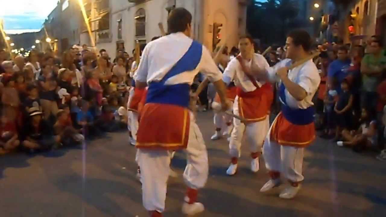 Bastoners de Vilafranca, Festa Major 2013, El Rotllet