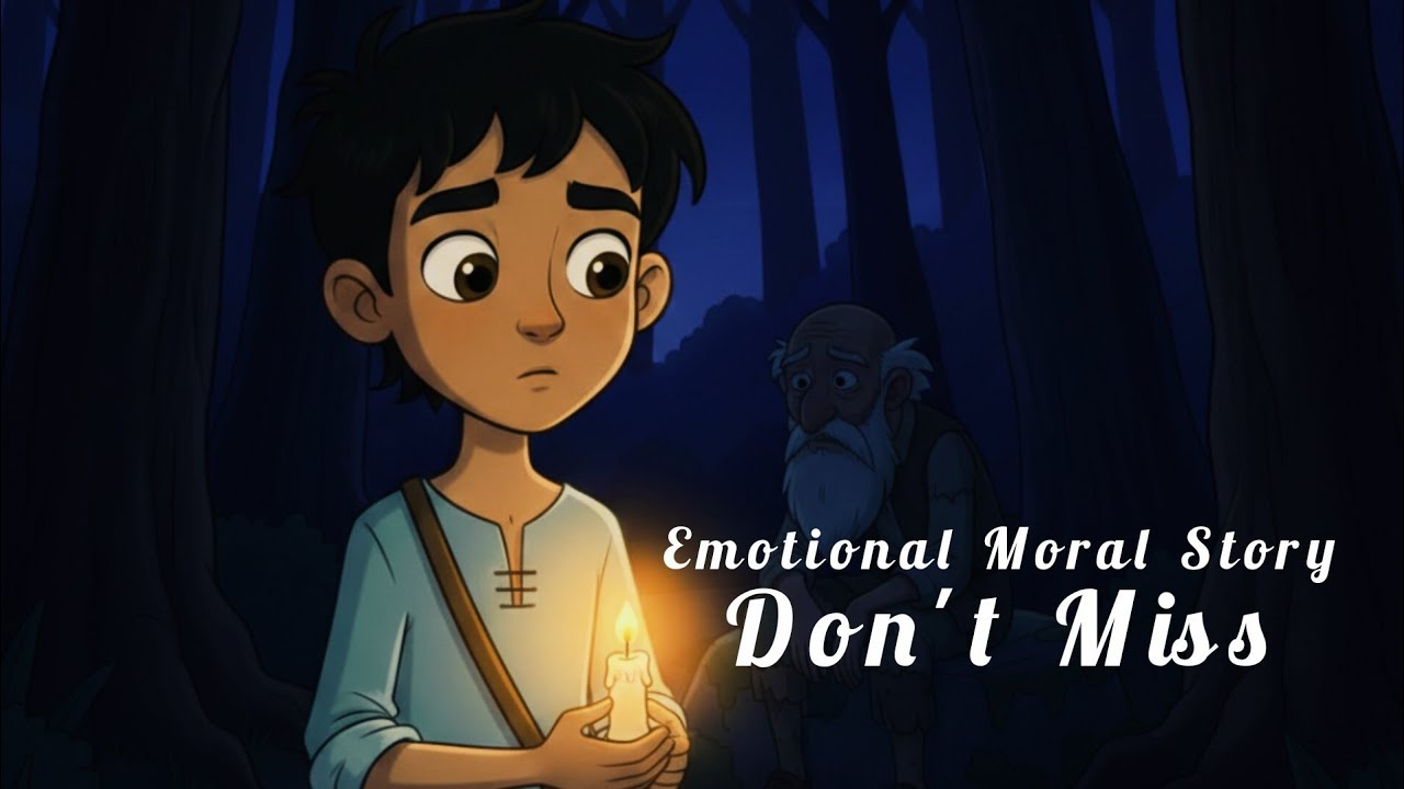 “A Small Act of Kindness Can Change Everything | Emotional Moral Story in 2D Cartoon Animation”