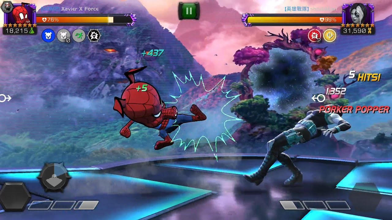 Spider Ham vs Domino 7 star rank 4 mcoc@MarvelContestofChampions 